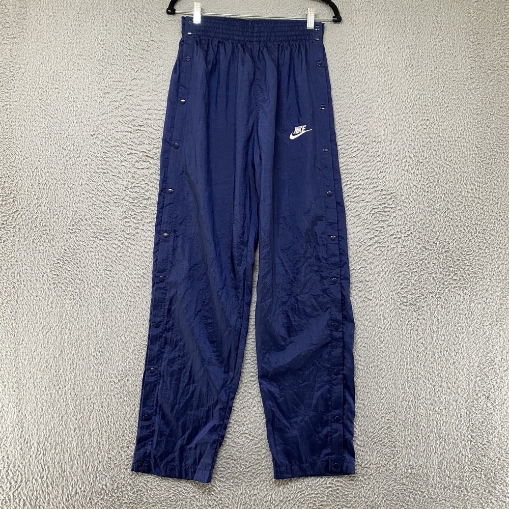VTG Nike Force Tearaway Pants Mens M Snap Button 90s Track Basketball Warm Up